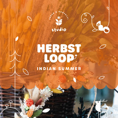 Indian Summer – Dein floraler Herbstloop | Workshop in Leipzig