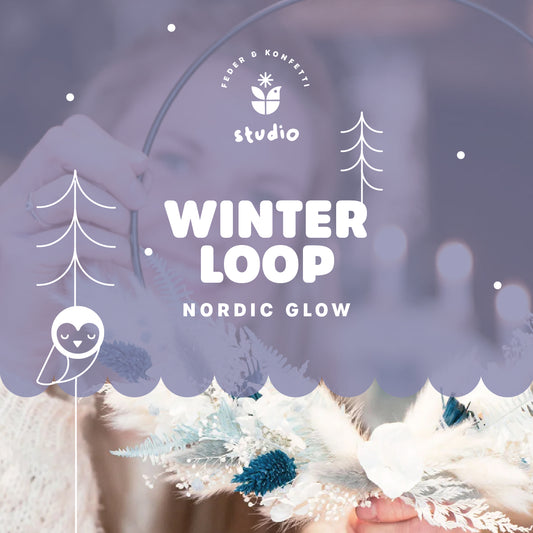 Nordic Glow – Dein floraler Winterloop | Workshop in Leipzig