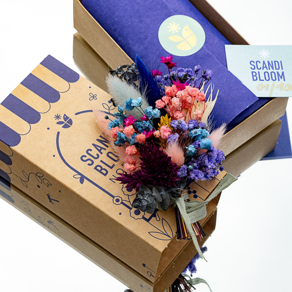 Scandi Bloom Box | Nordic | Trockenblumenstrauß | Limited Edition | 5 Varianten