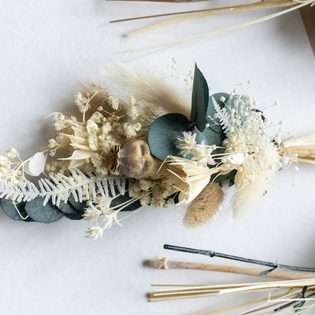 Natural Boho | Mini-Trockenblumensträuße | 3er Set