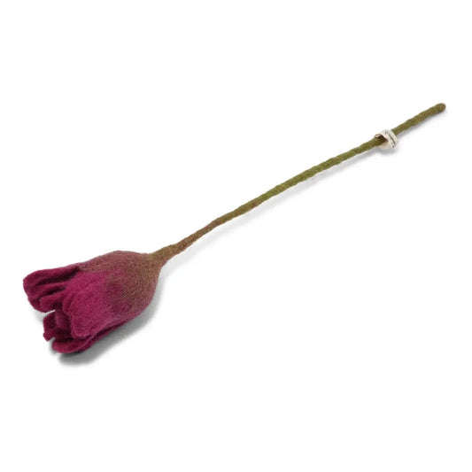 Filzblume TULIP | cerise - Feder&Konfetti