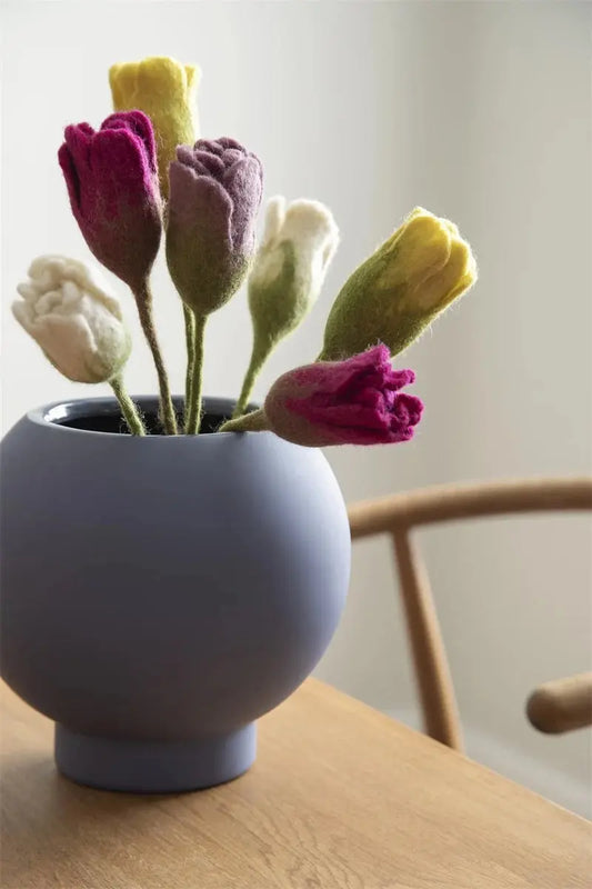 Filzblume TULIP | cerise - Feder&Konfetti