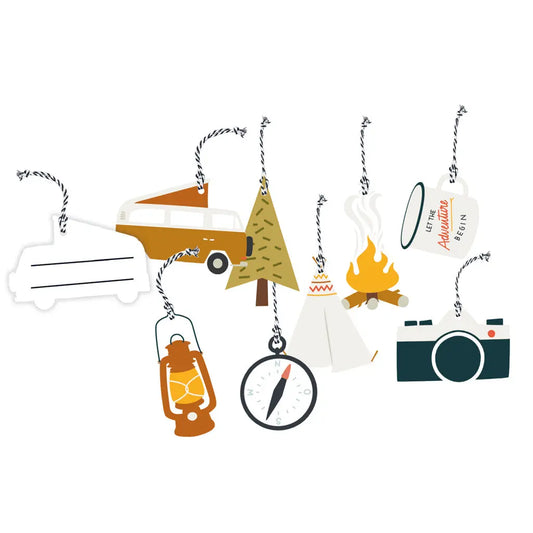 Geschenkanhänger ABENTEUER Roadtyping