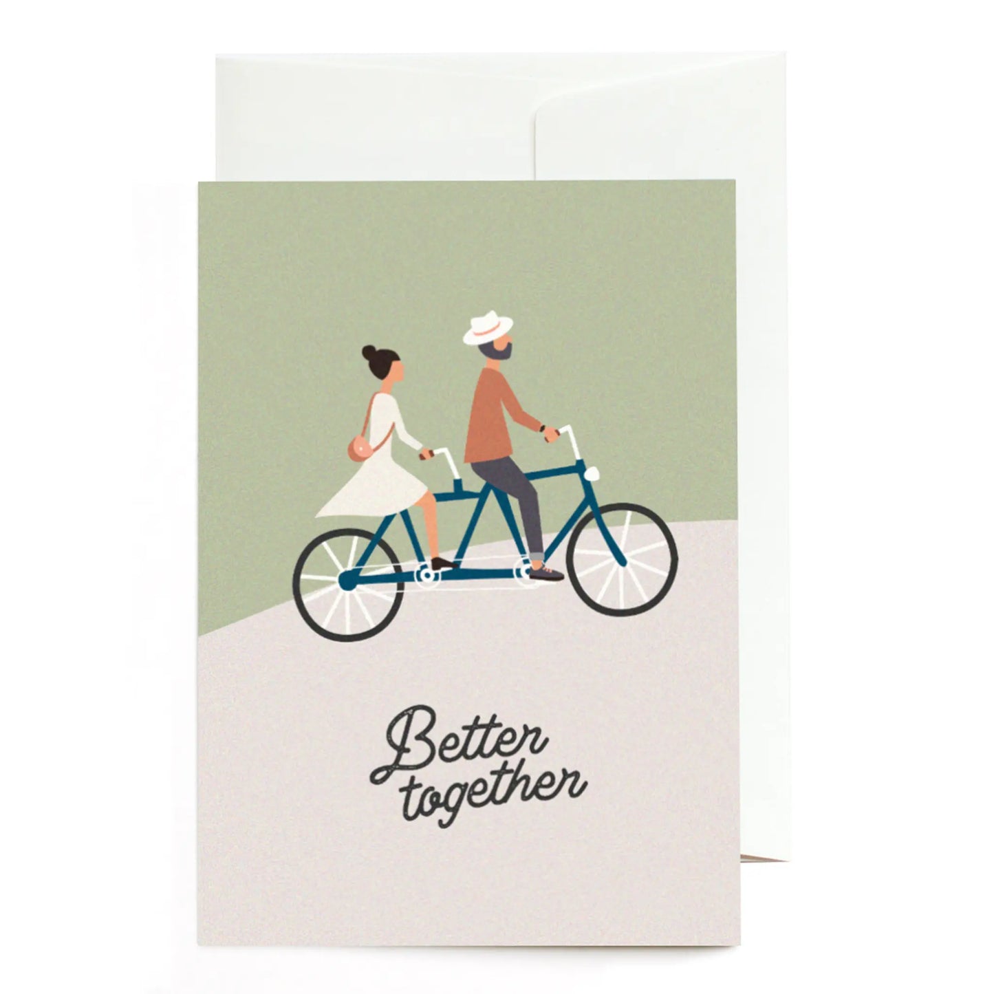 Grußkarte BETTER TOGETHER Roadtyping