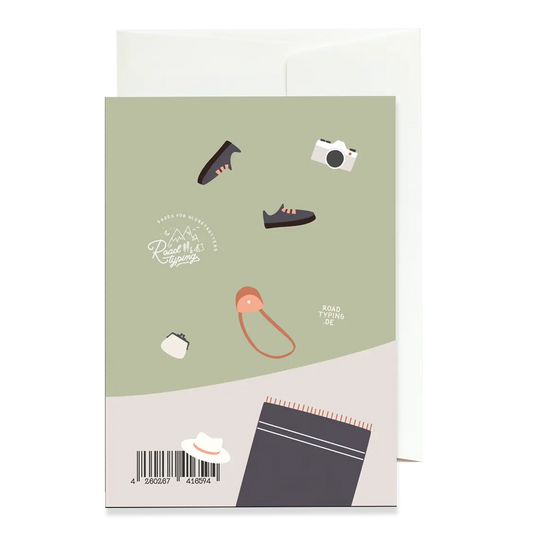 Grußkarte BETTER TOGETHER Roadtyping