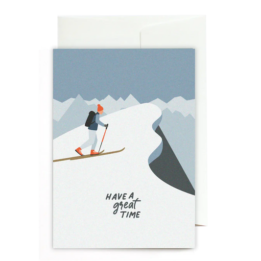 Grußkarte HAVE A GREAT TIME Roadtyping