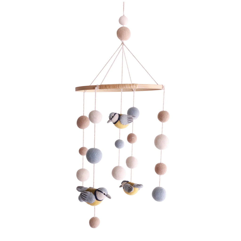Mobile Birds | Gry & Sif | Deko Kinderzimmer | 2 Farben