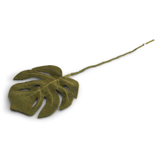 Monstera Leaf Branch | Gry & Sif | Filzblume
