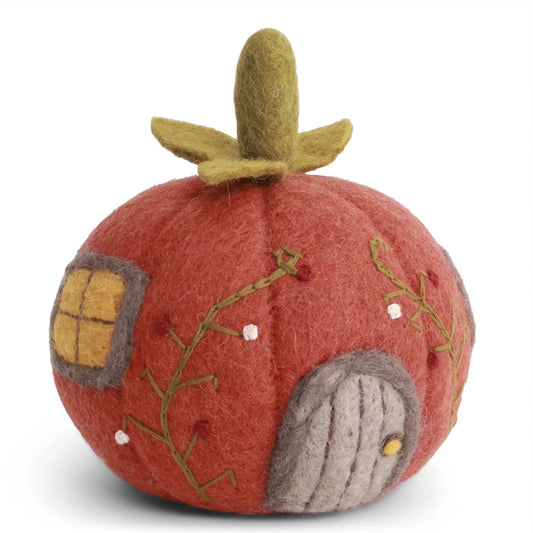 Pumpkin House | Gry & Sif | Filzfigur