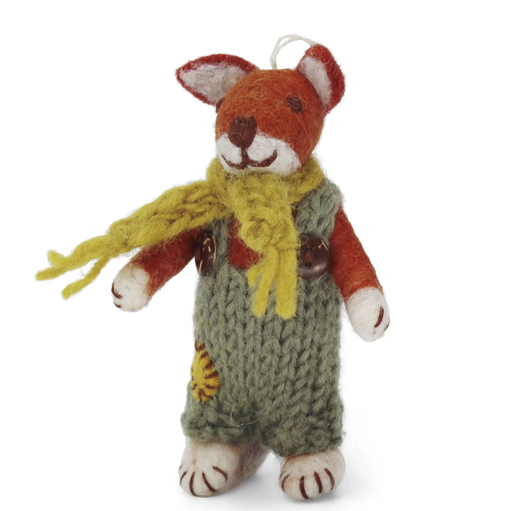 Small Fox Boy & Girly | Gry & Sif | Filzfigur | 2 Varianten