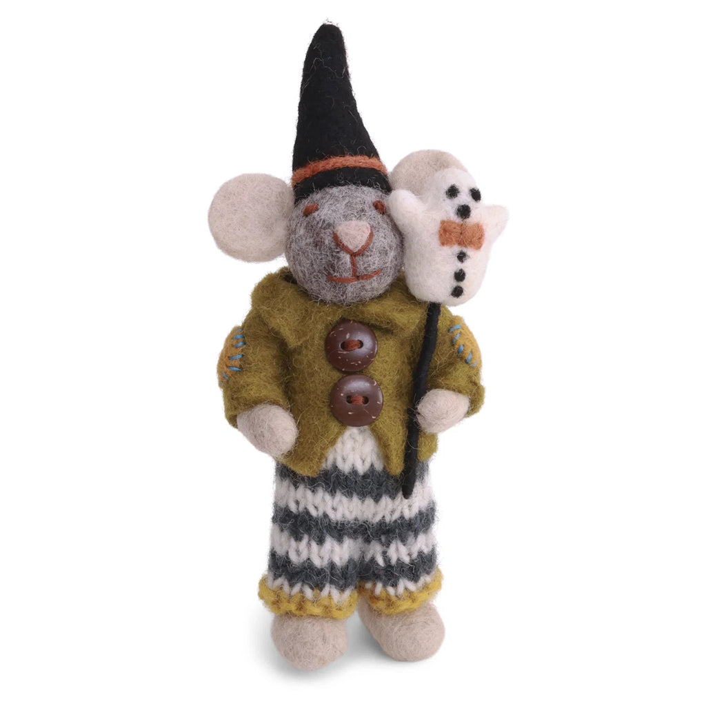 Halloween Mouse | Gry & Sif | Filzfigur | 2 Varianten