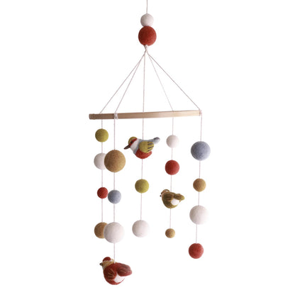 Mobile Birds | Gry & Sif | Deko Kinderzimmer | 2 Farben