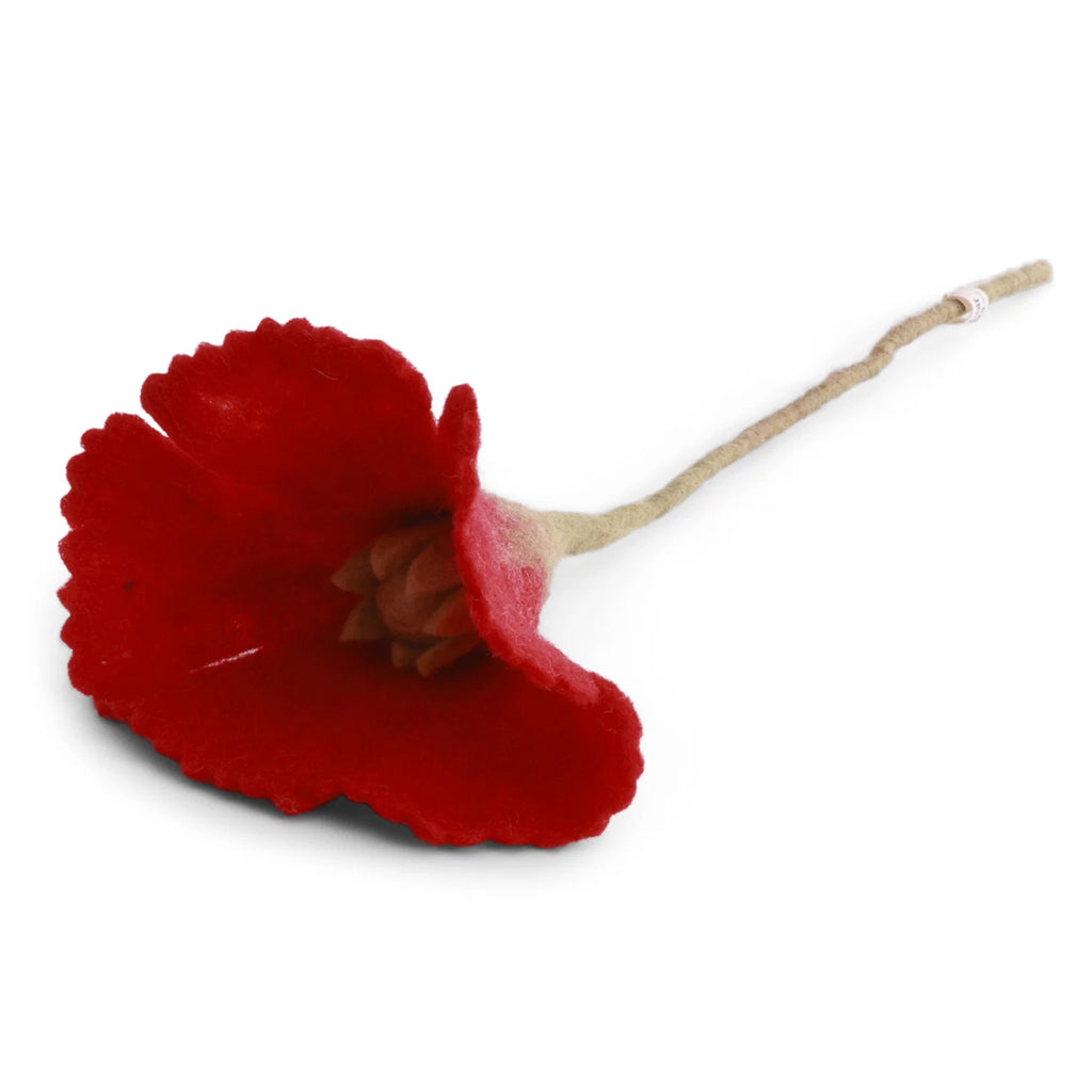 Poppy Flower | Gry & Sif | Filzblume | 4 Farben