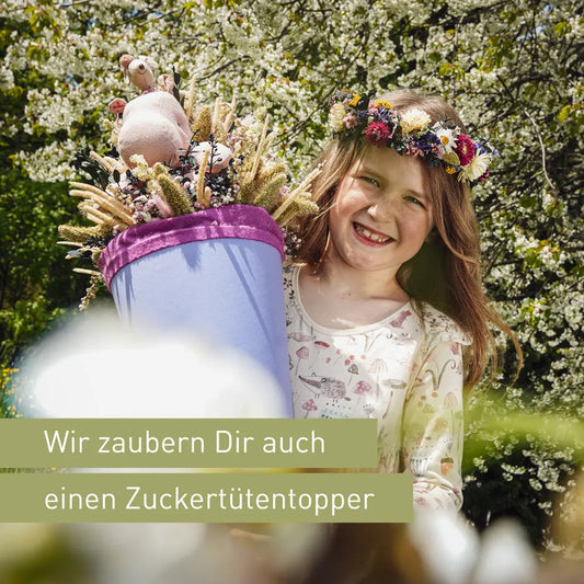 Haarkranz HELIN Feder&Konfetti