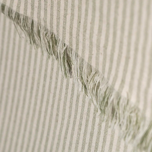 Handtuch mit Fransen Otto | grün Ib Laursen