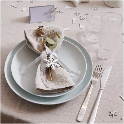 Hänger SCHNEEFLOCKE | weiß Rico Design