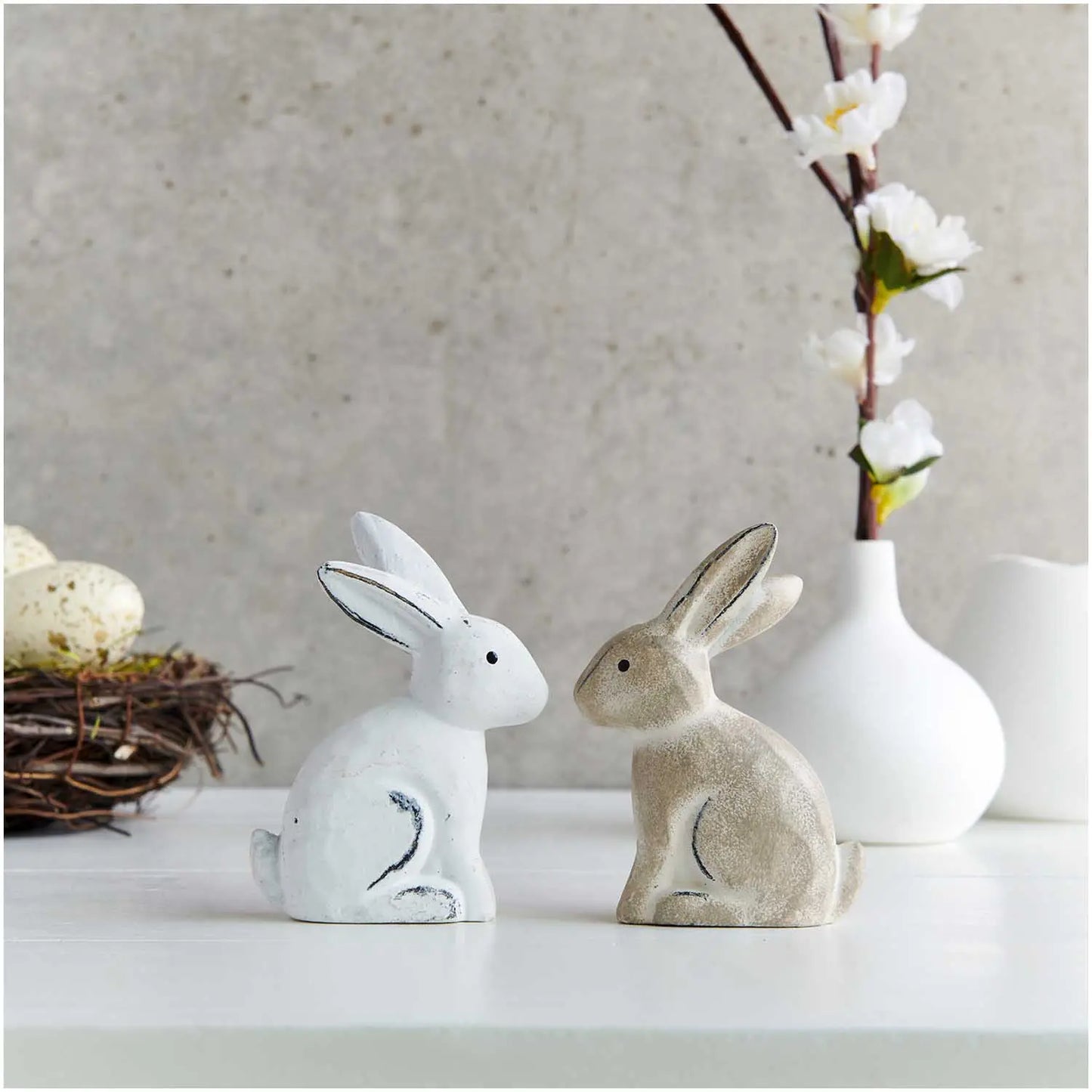 Holzanhänger HASE - Feder&Konfetti