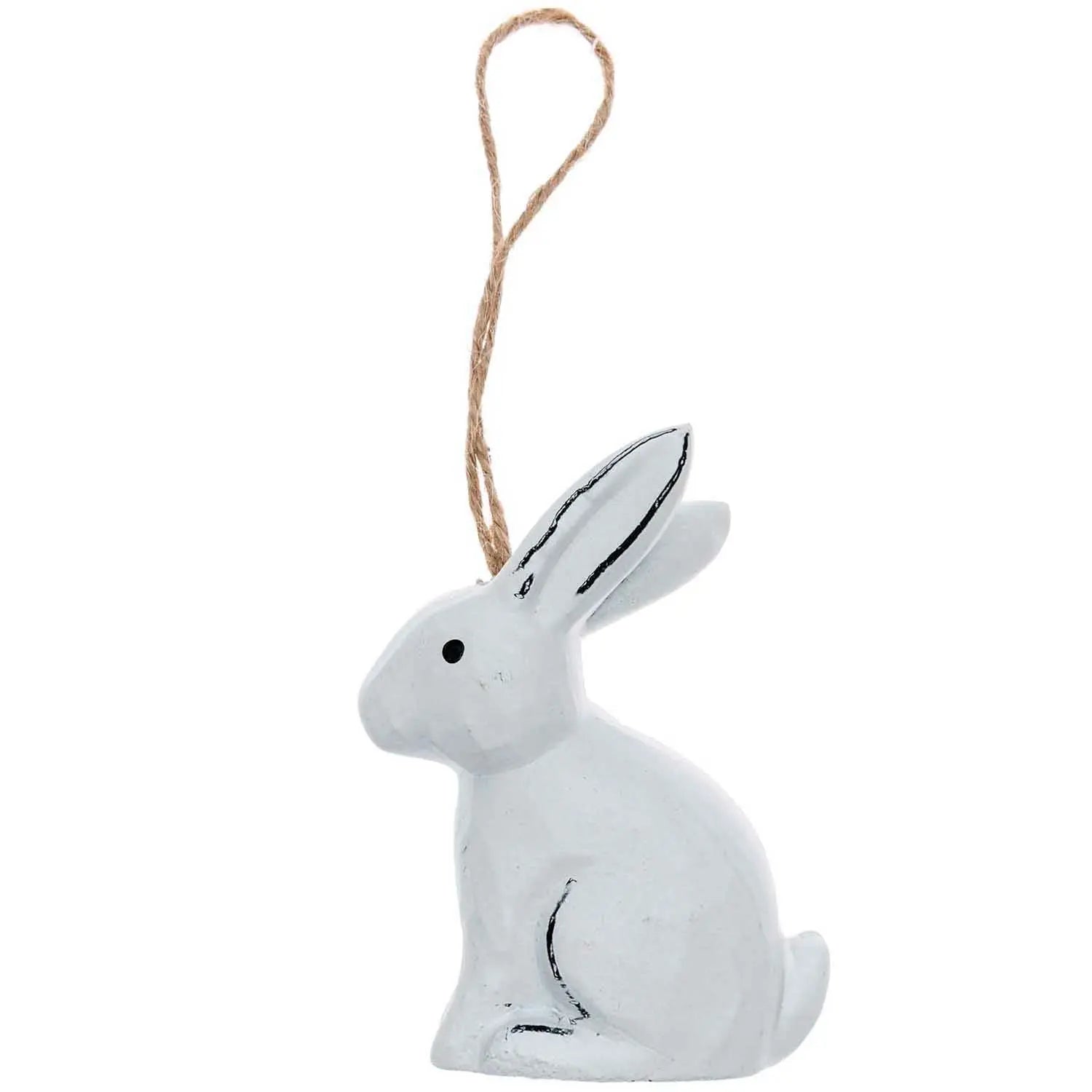 Holzanhänger HASE - Feder&Konfetti