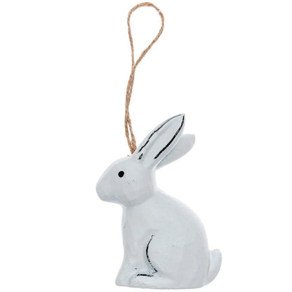 Holzanhänger HASE - Feder&Konfetti