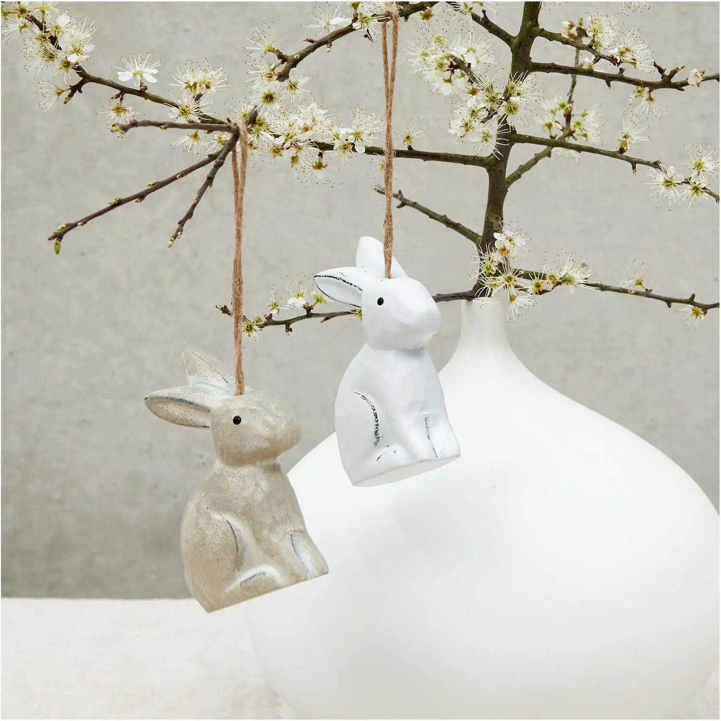 Holzanhänger HASE - Feder&Konfetti