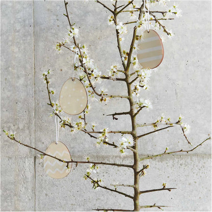 Holzhänger OSTEREI | 3 Farben Rico Design
