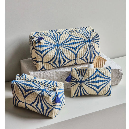 Toiletry bag Blau | House Doctor | Kosmetiktasche | 3 Größen