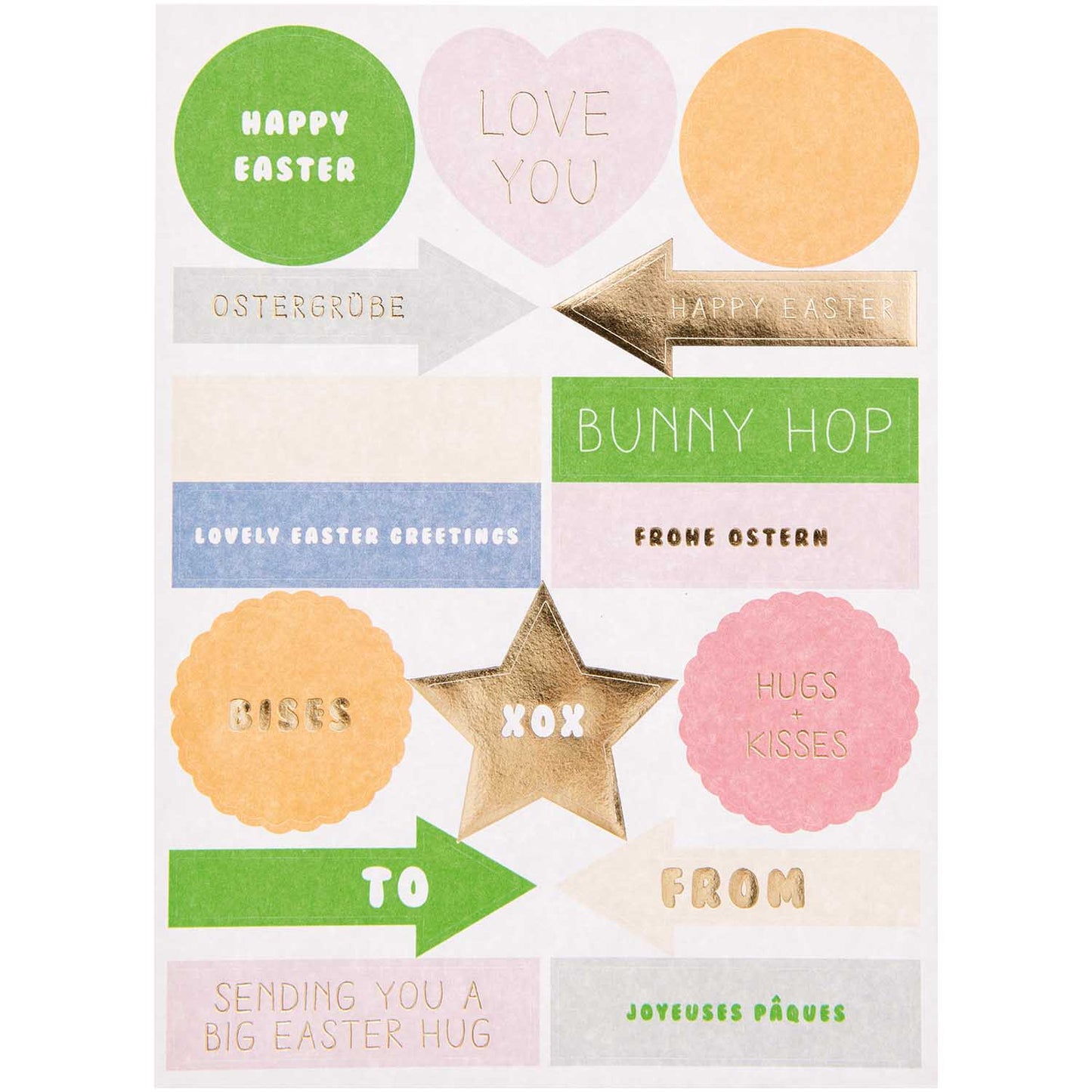 Bunny hop mint | Rico Design | DIY-Karte