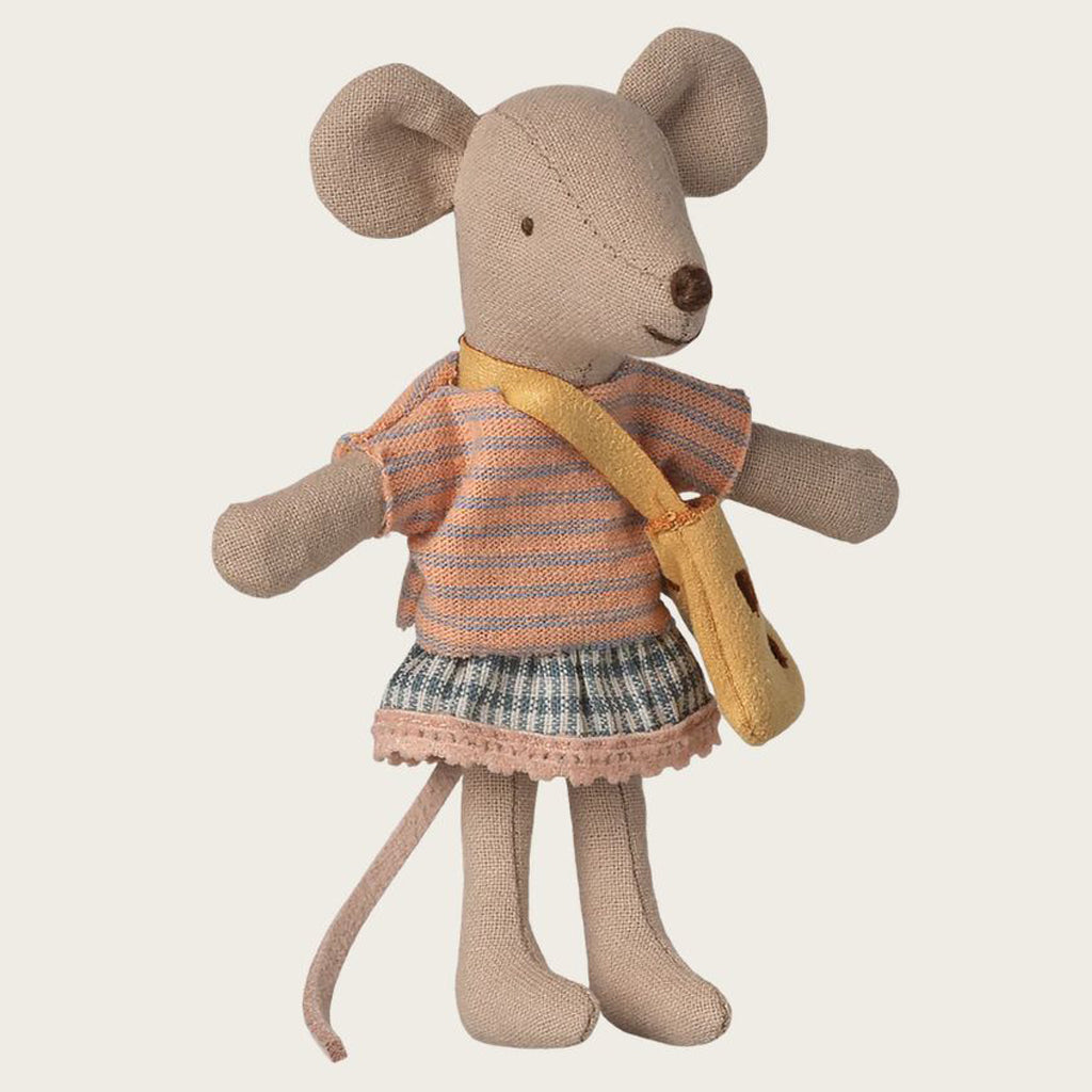 Kleine Schwester & Bruder Maus mit Tasche | Maileg | Kuscheltier | 2 Varianten