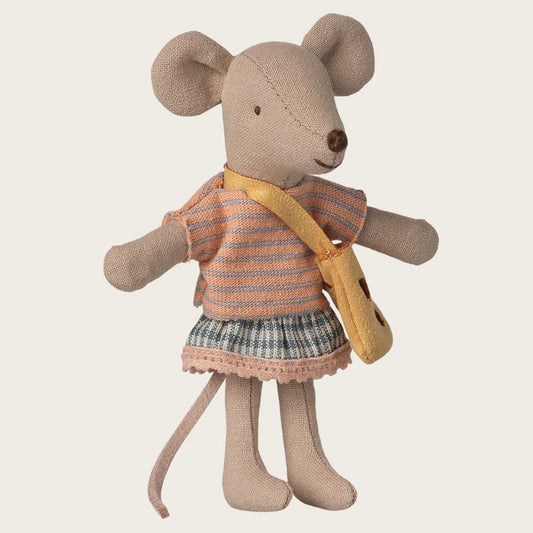 Kleine Schwester & Bruder Maus mit Tasche | Maileg | Kuscheltier | 2 Varianten