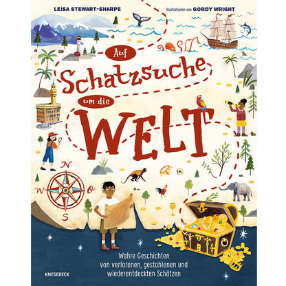 Auf Schatzsuche um die Welt | Knesebeck | Kinderbuch