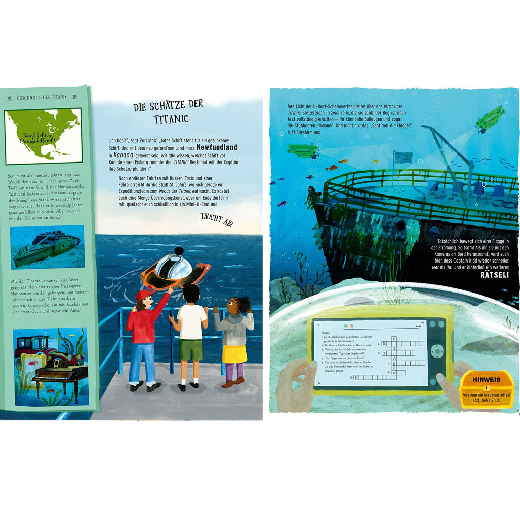 Auf Schatzsuche um die Welt | Knesebeck | Kinderbuch
