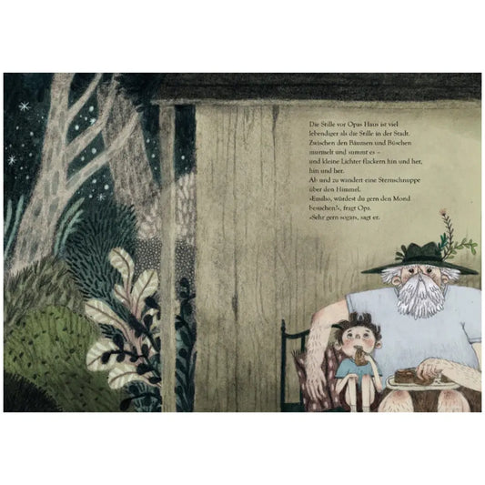 Kommst du mit zum Mond? - Feder&Konfetti