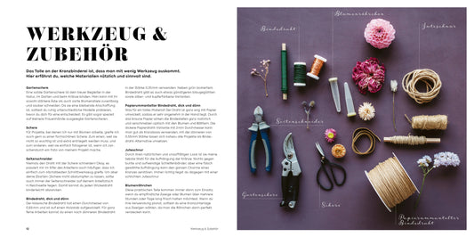 Kranzbinderei - Flower Hops und Kränze selbst gemacht EMF Verlag