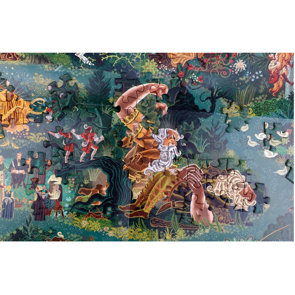 Grimms Märchen | Laurence King | 1000 Teile Puzzle