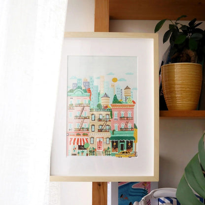 Malen nach Zahlen | La Petite Épicerie | Kreativsets | 7 Varianten