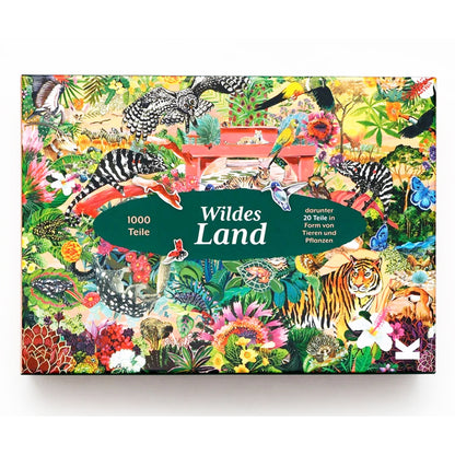 Wildes Land | Laurence King | 1000 Teile Puzzle