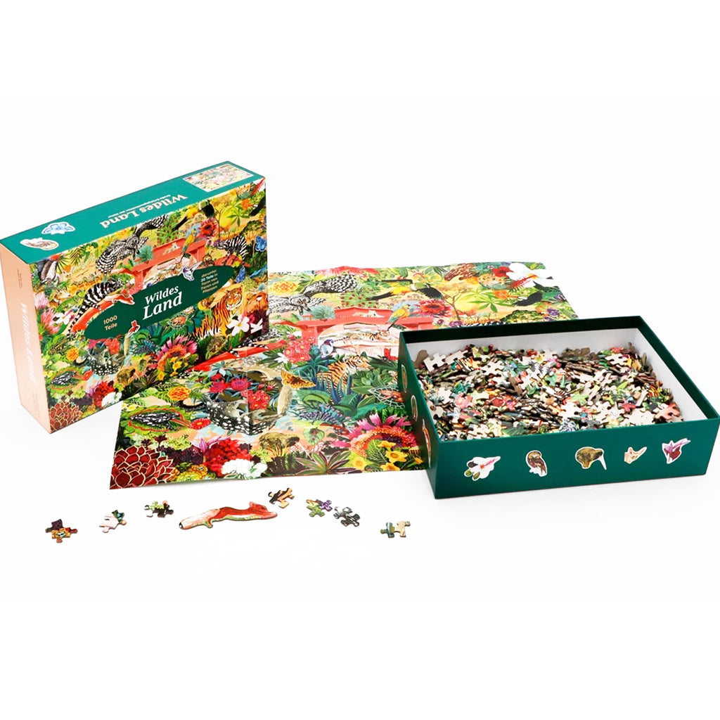 Wildes Land | Laurence King | 1000 Teile Puzzle
