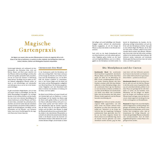 Magie im Hexengarten - Gärtnern mit grüner Magie EMF Verlag