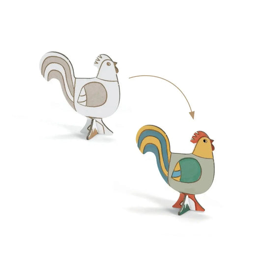 Malen & Stecken BAUERNHOF Djeco