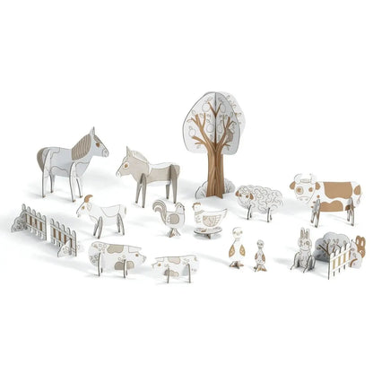Malen & Stecken BAUERNHOF Djeco