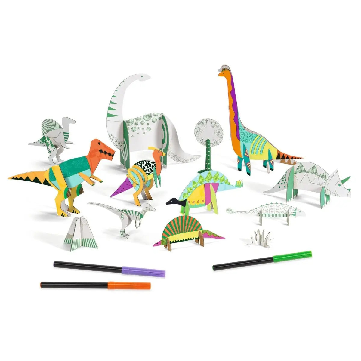 Malen & Stecken DINOSAURIER Djeco