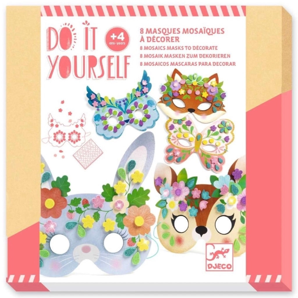 DIY: Masken-Tiere | Djeco | Kreativset