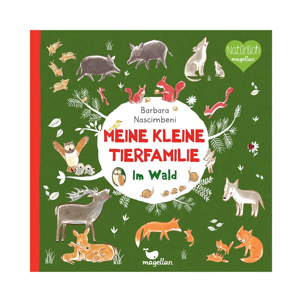 Meine kleine Tierfamilie im Wald - Feder&Konfetti