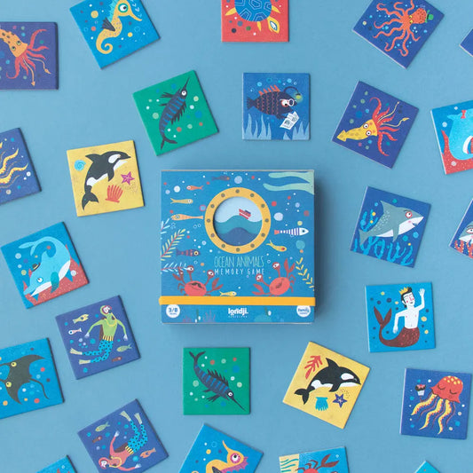 Memory-Spiel OCEAN ANIMALS Londji