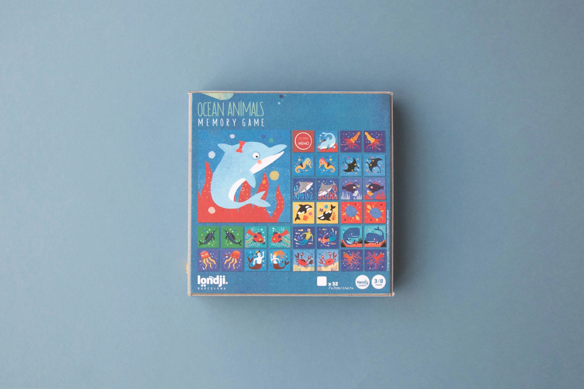 Memory-Spiel OCEAN ANIMALS Londji