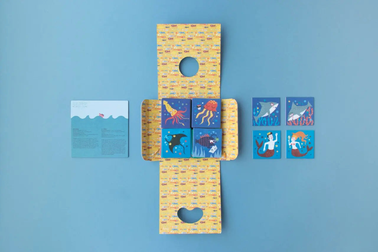 Memory-Spiel OCEAN ANIMALS Londji