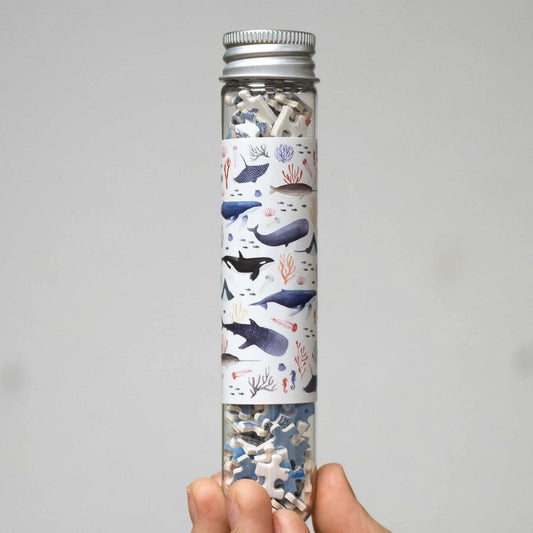 Micropuzzle DISCOVER UNDERWATER- Flaschenpost Londji
