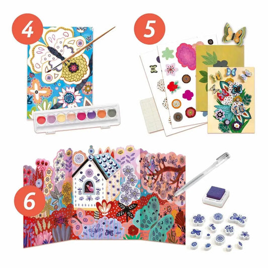 Multi-Activity Kit: Blumengarten Djeco
