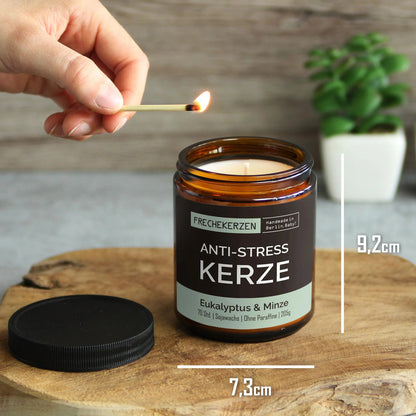 Anti Stress | My.So(y) | Kerze im Glas