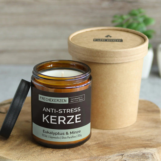 Anti Stress | My.So(y) | Kerze im Glas